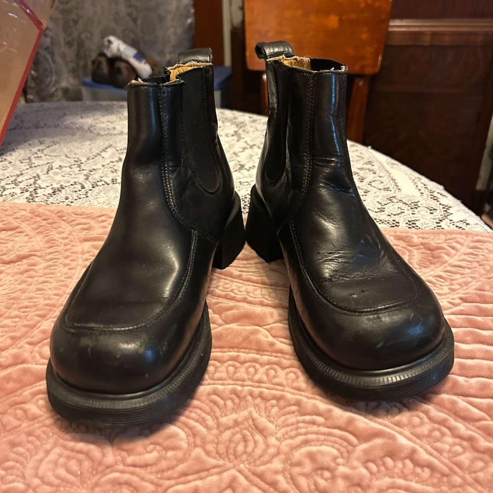 Dr. Martens Black Ankle Boots